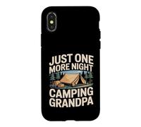 Just One More Night Camping Grandpa Tente Trip Coque pour iPhone X/XS