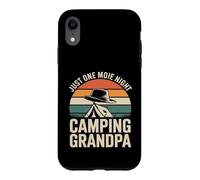 Just One More Night Camping Grandpa Tente Trip Coque pour iPhone XR