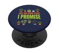 Just One More Plante d'intérieur Amusante pour Femme PopSockets PopGrip Adhésif
