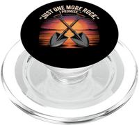 Just One More Rock I Promise Citation Amusante Rock Hunter PopSockets PopGrip pour MagSafe