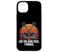Just One More Rock I Promise Design rétro pour Creuser Coque pour iPhone 14 Plus