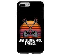 Just One More Rock I Promise Design rétro pour Creuser Coque pour iPhone 7 Plus/8 Plus