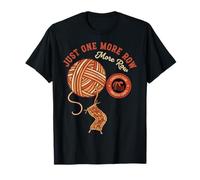 Just One More Row Crochet Club Endless Loops Crochet Amusant T-Shirt