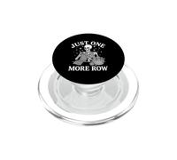 Just One More Row Crochet Squelette Crochet PopSockets PopGrip pour MagSafe