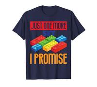 Just One More Set I Promise Bloc de Construction de Briques T-Shirt