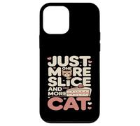 Just One More Slice and One More Cat Humour Coque pour iPhone 12 Mini