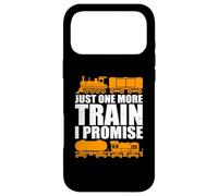 Just One More Train I Promise Lover Train Miniature Coque pour iPhone 17 Pro Max