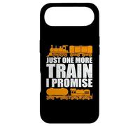 Just One More Train I Promise Lover Train Miniature Coque pour iPhone Air