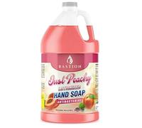 Just Peachy Savon pour les mains antimicrobien luxueux pour les mains lotion 1 gallon (3,7 l) Carafe de recharge Fabriqué aux États-Unis