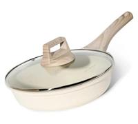 Just Perfecto Lot De Poêle 20cm + Casserole 18cm Avec Couvercle, Ensemble de Cuisine Compatibles Induction, Revêtement Antiadhésif Sans PFAS ni PFOA, Aluminium Haute Qualité, Poignée Thermo-isolées