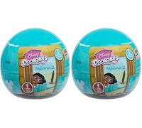 Just Play Capsule mystère « Vaiana 2 » Disney Doorables, Figurines mystères de 3,8 cm de Haut, Jouets pour Enfants de 5 Ans et Plus (Lot de 2)
