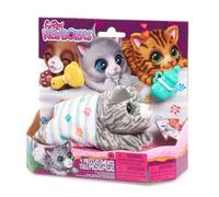 Just Play Chaton interactif de FurReal, Petit Chat interactif en Peluche avec Effets sonores et mouvements, Jouets pour Enfants de 4 Ans et Plus