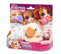 Just Play Chiot interactif de FurReal, Petit Chiot interactif en Peluche avec Effets sonores et mouvements, Peluches, Jouets pour Enfants de 4 Ans et Plus