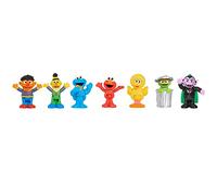 Just Play Coffret de 6 Figurines Sesame Street, Figurines à Collectionner de 7,6 cm de Haut, Jouets pour Enfants de 2 Ans et Plus