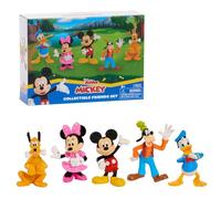 Figurines à Collectionner - Disney - Coffret de Figurines Mickey - 5 Personnages - 7,6 cm - Mixte