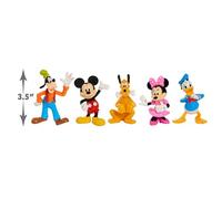 Just Play - Coffret de 5 figurines à collectionner Mickey - Multicolore - 7,6 cm - 3 ans+