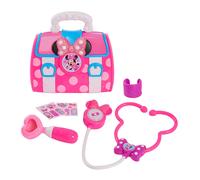 Just Play Minnie Mouse Bow-care Doctor Bag Set Sin Luces Ni Sonidos Rose Enfants