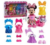 Just Play Coffret poupée Minnie Mouse (Disney Junior) – 23 accessoires – dès 3 ans