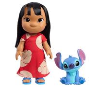 Just Play Coffret Lilo & Stitch de Disney composé d’Une poupée articulée mesurant 35,6 cm de Haut à l’effigie de Lilo et d’Une Figurine de Haut à l’effigie de Stitch, 3 Ans et Plus