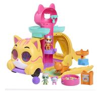 Just Play Coffret SuperChatons de Disney Junior avec Effets sonores et Lumineux, 10 Accessoires, Figurines articulées