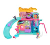 Just Play Coffret SuperChatons de Disney Junior de 50 cm de Large avec Accessoires, 10 Accessoires, Jeux d’Imitation, Jouets pour Enfants de 3 Ans et Plus