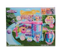 Just Play Coffret SuperChatons de Disney Junior de 51 cm de Large avec Effets sonores et Lumineux, 10 Accessoires, Jeux d’Imitation, Jouets pour Enfants de 3
