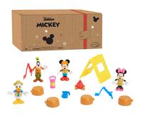 Just Play Disney Junior Mickey Mouse Funhouse Ensemble de 14 figurines de camping Jouets pr scolaires sous licence officielle Jouets pour enfants