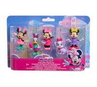 Figurines - DISNEY MINNIE MOUSE - Pack de 5 Figurines Minnie Mouse - Non articulées, 6 cm