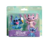 Just Play Disney Lilo et Stitch Ensemble de figurines de Stitch et d'ange Motif crème glacée