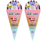 Just Play Disney Munchlings Lot de 2 peluches parfumées à usage unique pour enfants