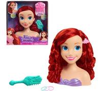 Just Play Disney Princess - Tête de coiffure Ariel, Maquillage et tête à coiffer