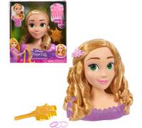 Just Play Disney Princess - Tête de coiffure Raiponce, Maquillage et tête à coiffer