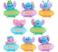 Disney Figurine à collectionner Stitch Attachmeez 5 cm – Boîte mystère, s'attache aux tasses