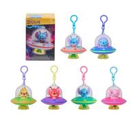 Just Play Disney Stitch Figurines Clip-on, Jouet de Collection 8 cm