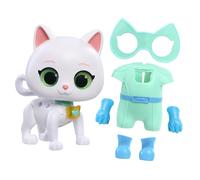 Just Play Figurine Bitsy SuperChatons de Disney Junior de 20 cm de Haut, 9 Accessoires, Jeux d’Imitation, Jouets pour Enfants de 3 Ans et Plus