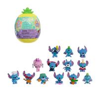 Disney Mini figurine Stitch dans un ananas 5 cm - Modèle aléatoire Multicolore