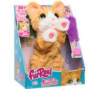 FurReal Peluche interactive Chaton Bella – 25,4 cm, plus de 30 sons et réactions – Dès 4 ans