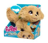 Just Play Golden Retriever Marcheur interactif de FurReal mesurant 20,3 cm de Haut, Animal en Peluche interactif, 4 Accessoires, Jouets Doux, Jouets pour Enfants de 4 Ans et Plus