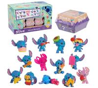 Just Play Mini-Figurines Stitch de Disney à Collectionner, boîte Surprise, Figurines à Collectionner de 5 cm de Haut, modèles aléatoires, Jouets pour Enfants à partir de 3 Ans