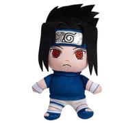 Just Play Naruto Sasuke Petite peluche de collection de 17,8 cm, jouets pour enfants à partir de 3 ans