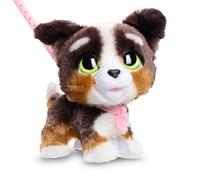 Just Play Peluche bernedoodle Interactive FurReal, Chiot en Peluche Marcheur de 20 cm de Haut avec Fonctions sonores, Jouets pour Enfants de 4 Ans et Plus