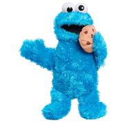 Just Play Peluche Cookie Monster de Sesame Street de 34,3 cm de Haut avec mouvements et Effets sonores, Peluches Bleues, Peluches interactives, Jouets pour Enfants de 18 Mois et Plus