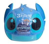 Just Play Peluche géante Stitch de Disney dans Une Capsule Surprise, 8 Accessoires, Figurine de 22,9 cm de Haut, Jouets pour Enfants de 3 Ans et Plus
