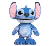Just Play Peluche Stitch Interactive de Disney de 43 cm de Haut, Plus de 100 Sons et réactions, Un Plus Vrai Que Nature, Jouet pour Enfants de 3 Ans et Plus