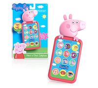 Peppa Pig Téléphone portable avec sons réalistes et boutons lumineux, jouets pour enfants à partir de 3 ans Just Play
