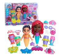 Just Play - Coffret poupée de luxe Ariel (Disney Junior) avec 19 accessoires, jeux d'imitation 3+