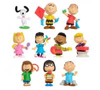 Just Play Set De 10 Figurines Snoopy Peanuts
