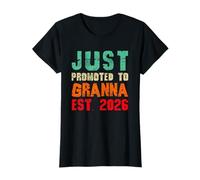 Just Promuted to Granna Est 2026 Vintage Grandma 26 T-Shirt