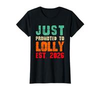 Just Promuted to Lolly Est 2026 Vintage Grandma 26 T-Shirt