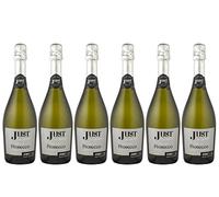 JUST - Prosecco Spumante Blanc - Vin blanc pétillant Extra Sec (6 x 0.75L)
